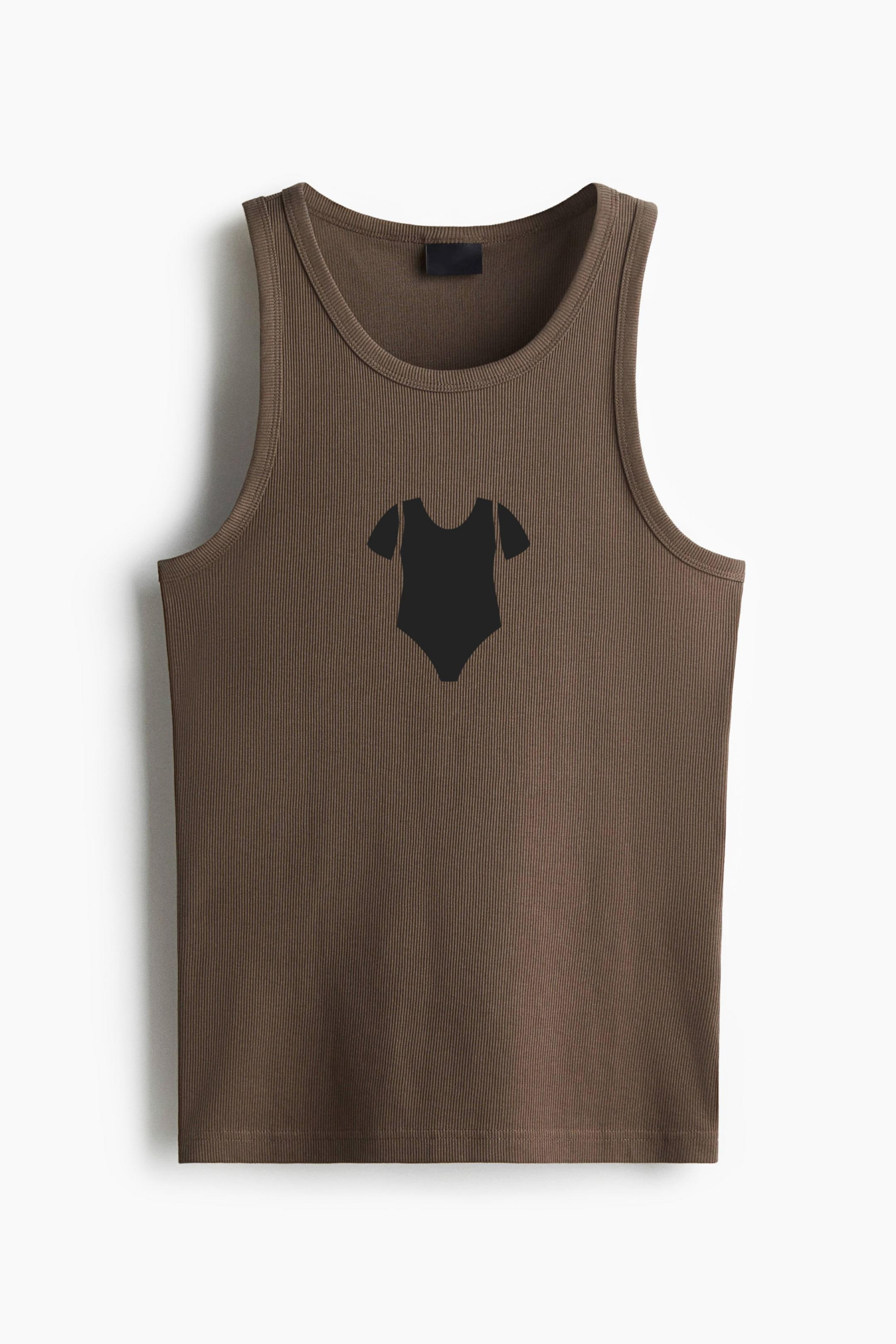 Ballet Leotard Cut Out Classic Unisex Tank Top