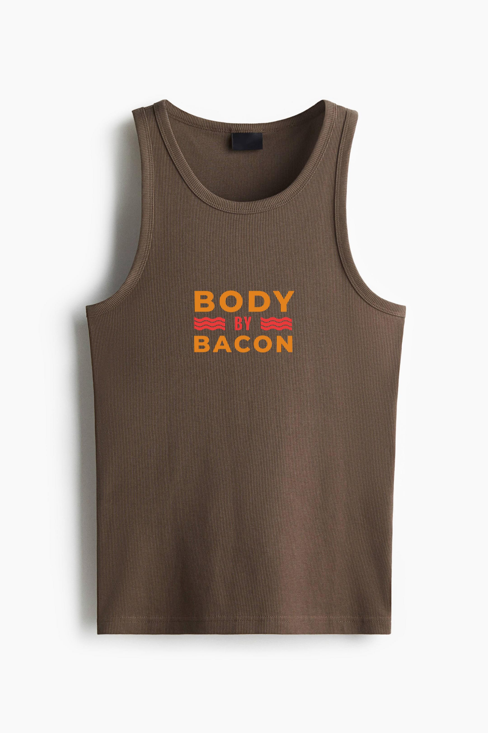 Body By Bacon Workout Phrase Classic Unisex Tank Top