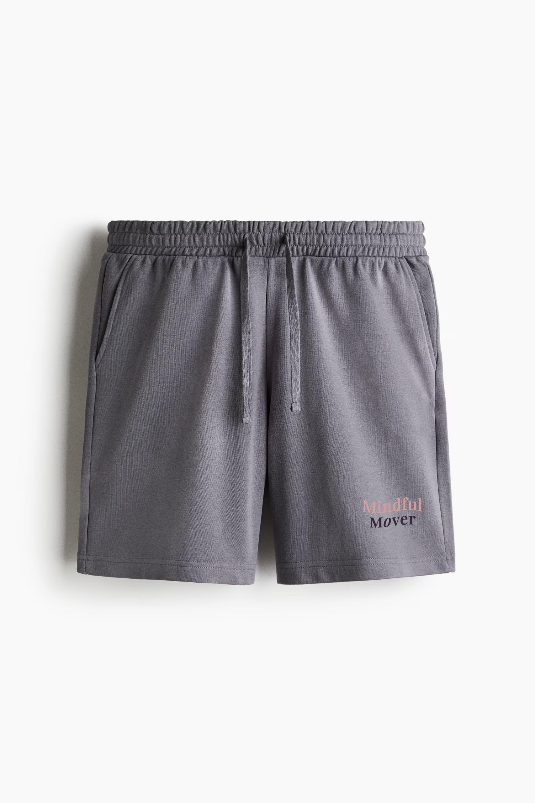 Mindful Mover Design Regular-Fit Canvas Shorts